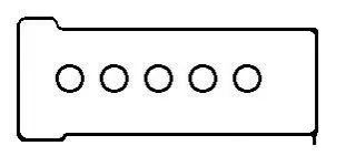 Комплект прокладок з різних матеріалів для Mercedes BGA RK6332 фото товару