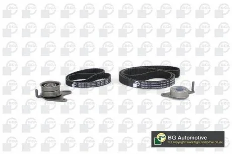 Роликовий модуль натягувача ременя (ролик, ремінь) для Mitsubishi, Hyundai, Renault, KIA BGA TB6100K фото товару