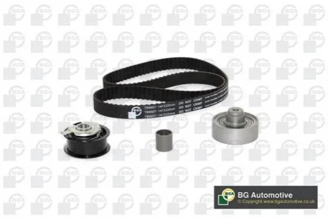 Роликовий модуль натягувача ременя (ролик, ремінь) для Skoda, Volkswagen, Seat, Audi BGA TB9607K фото товару