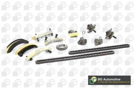 Комплект привідного ланцюга для Opel, Cadillac, Saab BGA TC9504FK фото товару