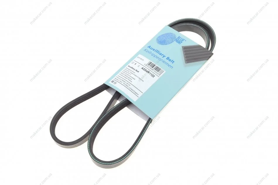 <strong>Ремінь генератора поліклиновий BLUE PRINT AD04R1122 (фото 1)</strong>