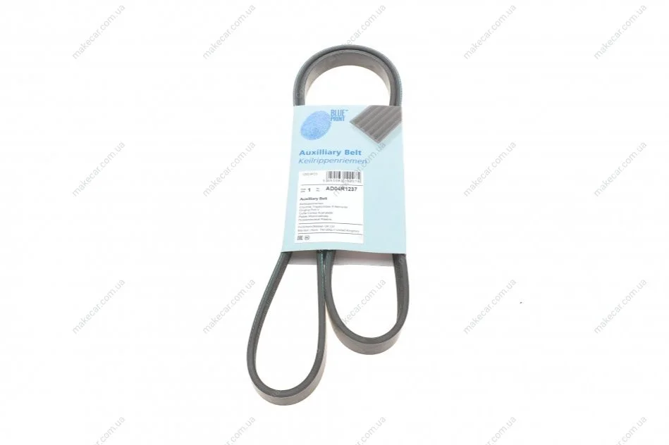 <strong>Пасок велоклиновий BLUE PRINT AD04R1237 (фото 1)</strong>