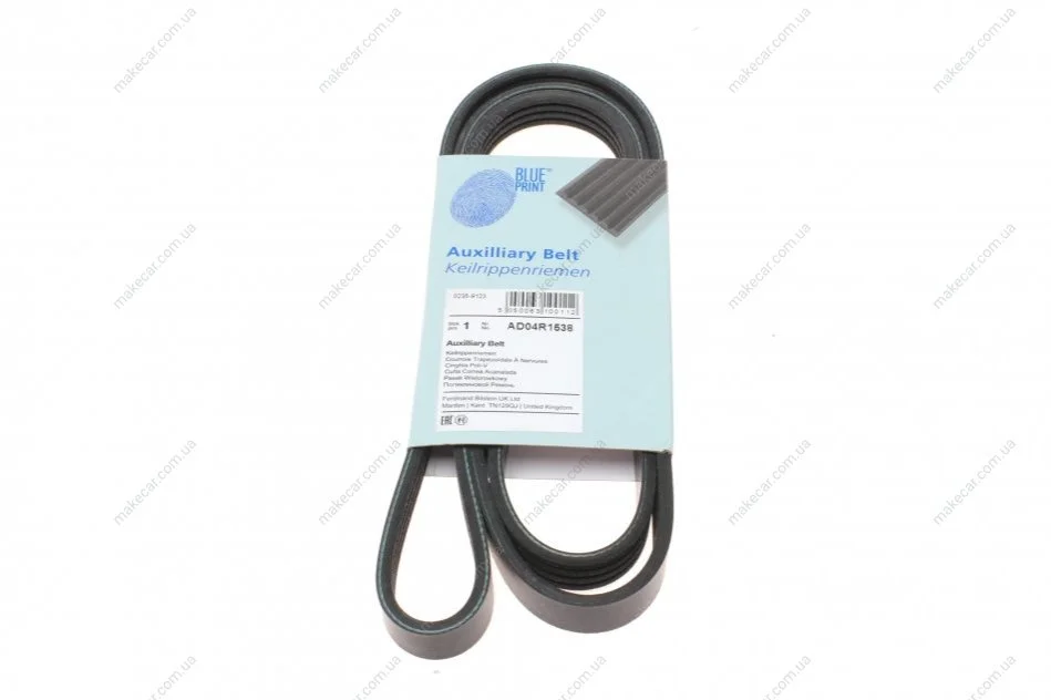<strong>Ремень 4PK1538 BLUE PRINT AD04R1538 (фото 1)</strong>