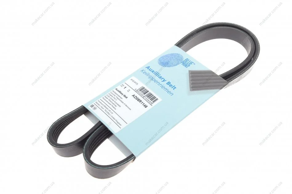 <strong>Ремень П-клиновой 5PK1146 BLUE PRINT AD05R1146 (фото 1)</strong>