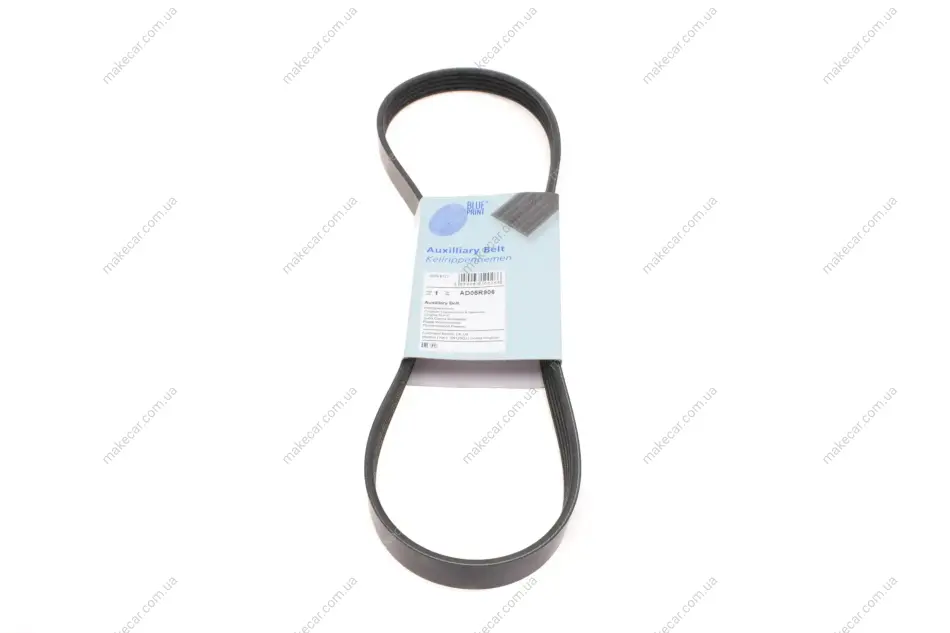 <strong>Ремінь генератора поліклиновий BLUE PRINT AD05R906 (фото 1)</strong>