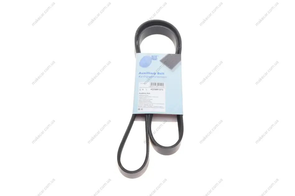 <strong>Ремінь генератора поліклиновий BLUE PRINT AD06R1310 (фото 1)</strong>