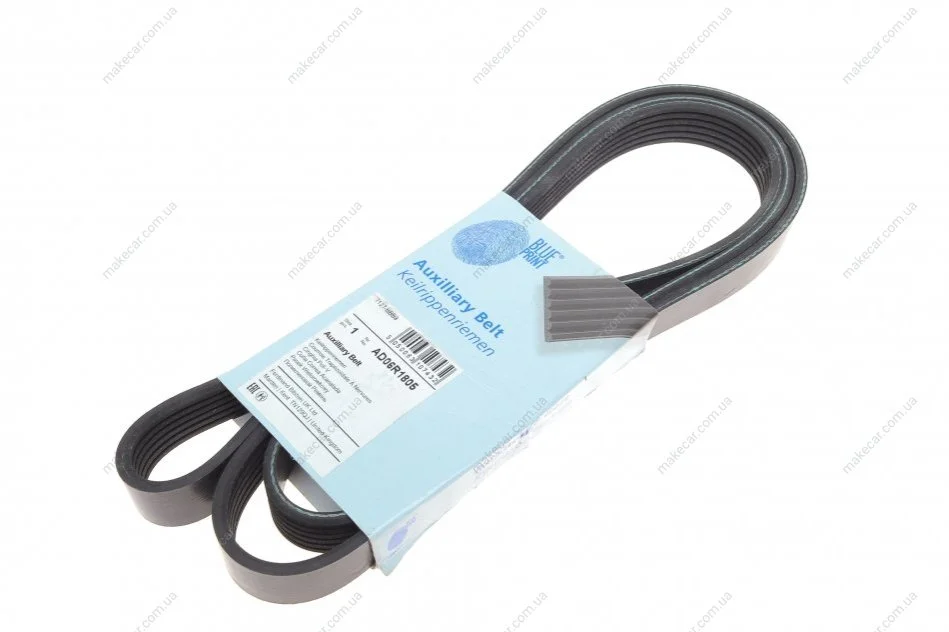 <strong>Ремінь генератора поліклиновий BLUE PRINT AD06R1805 (фото 1)</strong>
