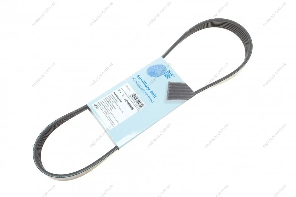 <strong>Ремінь генератора поліклиновий BLUE PRINT AD06R805 (фото 1)</strong>