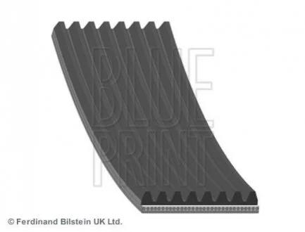 Ремінь поліклиновий 8PK1355 для Mitsubishi, Peugeot, Land Rover, Citroen BLUE PRINT AD08R1355 фото товару