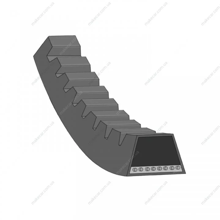 <strong>Ремінь клиновий 10X980 BLUE PRINT AD10V980 (фото 1)</strong>