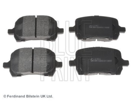 CHEVROLET Гальмівні колодки передні HHR 2.4 06- BLUE PRINT ADA104264 (фото 1)