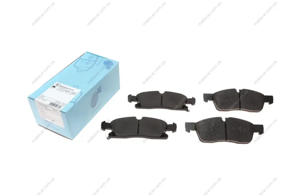 <strong>Комплект гальмівних колодок з 4 шт. дисків BLUE PRINT ADA104269 (фото 1)</strong>