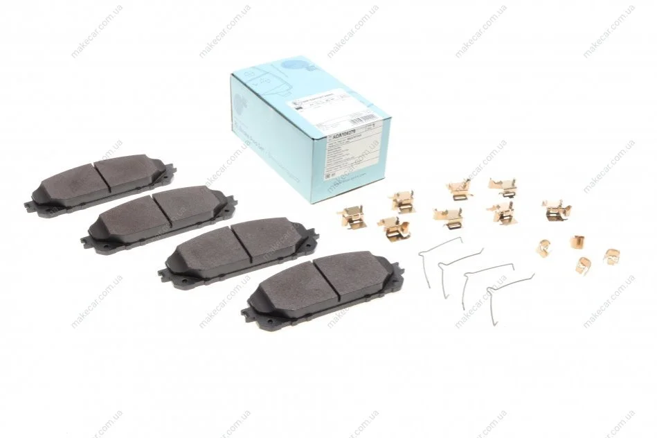 <strong>Комплект гальмівних колодок з 4 шт. дисків BLUE PRINT ADA104279 (фото 1)</strong>