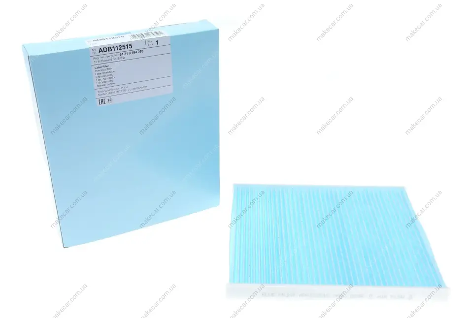 <strong>Змінний елемент фільтра салону (Blue Print) BLUE PRINT ADB112515 (фото 1)</strong>
