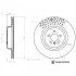 <strong>BMW Гальмівний диск задній X5 (G05, F95) xDrive 30 d 18-20 BLUE PRINT ADBP430095 (фото 1)</strong>