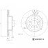 Купити TESLA диск гальм. передній Model 3 BLUE PRINT ADBP430115 за низькою ціною в Україні (фото 1)