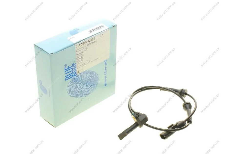 <strong>Датчик ABS задній Nissan, Opel, Renault (вир-во Blue Print) BLUE PRINT ADBP710062 (фото 1)</strong>