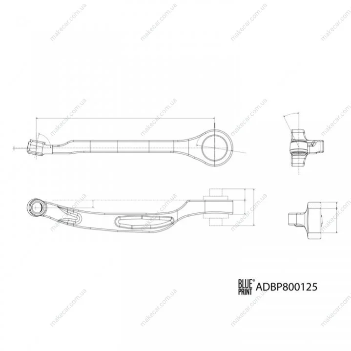 <strong>HYUNDAI Подушка двигателя задн.Tucson,Kia Sportage 2.0 04- BLUE PRINT ADBP800125 (фото 1)</strong>