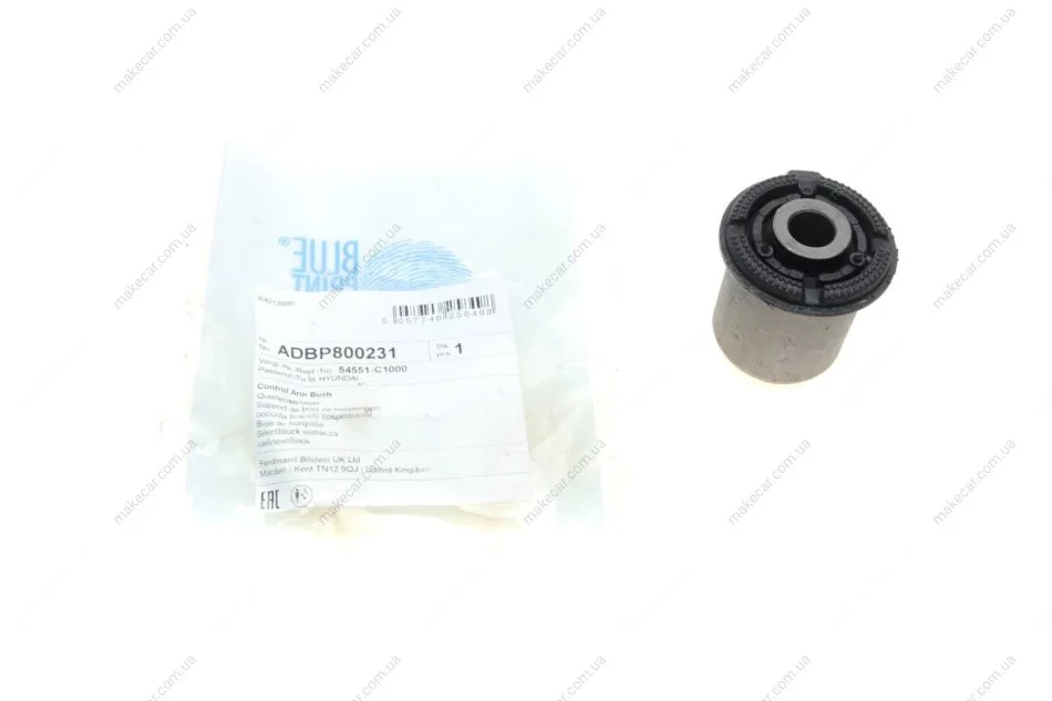 <strong>Сайлентблок важіля BLUE PRINT ADBP800231 (фото 1)</strong>