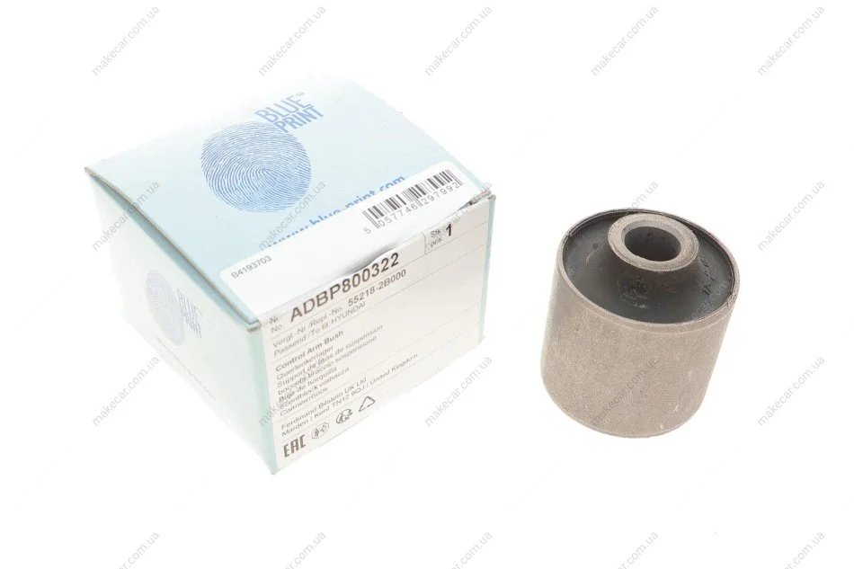 <strong>Сайлентблок важіля BLUE PRINT ADBP800322 (фото 1)</strong>