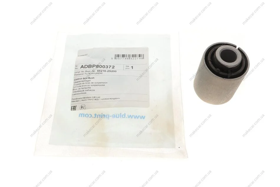 <strong>Сайлентблок важіля BLUE PRINT ADBP800372 (фото 1)</strong>