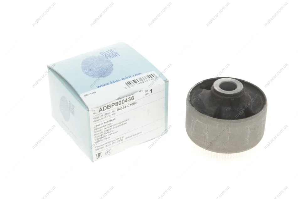 <strong>Сайлентблок важіля BLUE PRINT ADBP800436 (фото 1)</strong>