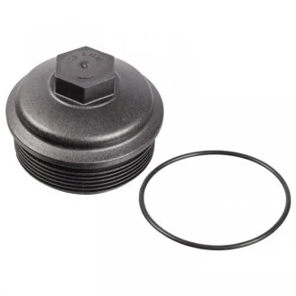 Крышка масляного фильтра + прокладка VW, AUDI, 1,2-2,0DTI 99- для Volkswagen, Seat, Audi, Skoda, Mitsubishi BLUE PRINT ADBP990002 фото товару
