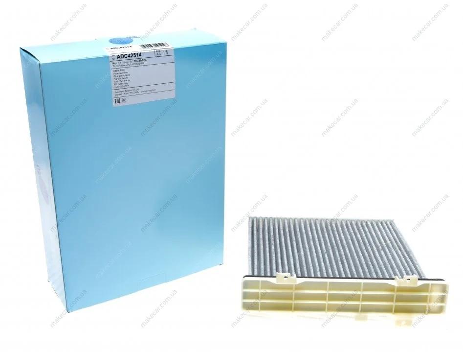 <strong>Фільтр салону вугільний (Blue Print) BLUE PRINT ADC42514 (фото 1)</strong>