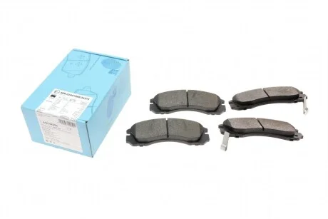 Гальмівні колодки дискові для Mitsubishi, Citroen, Peugeot BLUE PRINT ADC44250 фото товару