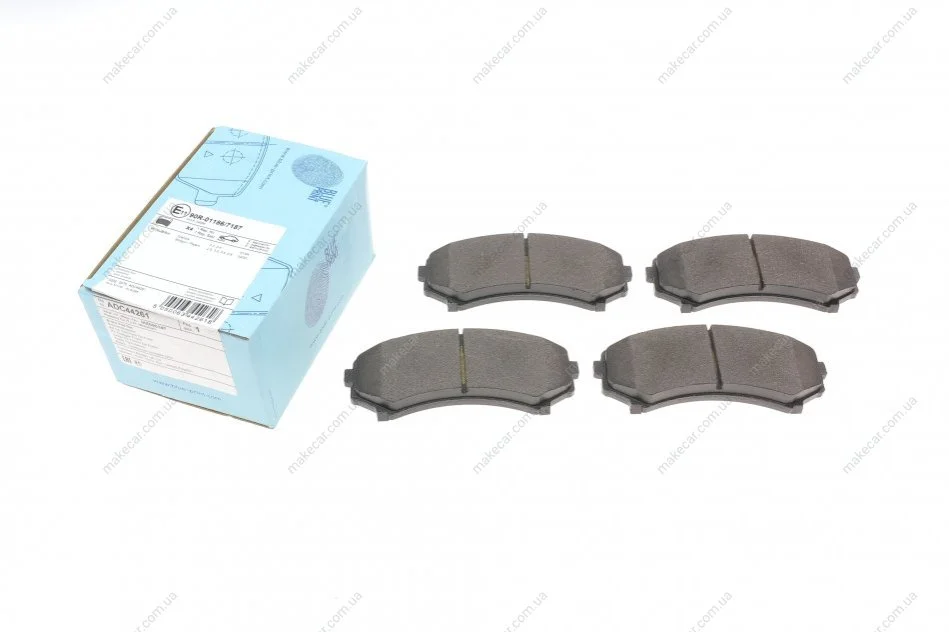 <strong>Колодки гальмівні дискові BLUE PRINT ADC44261 (фото 1)</strong>