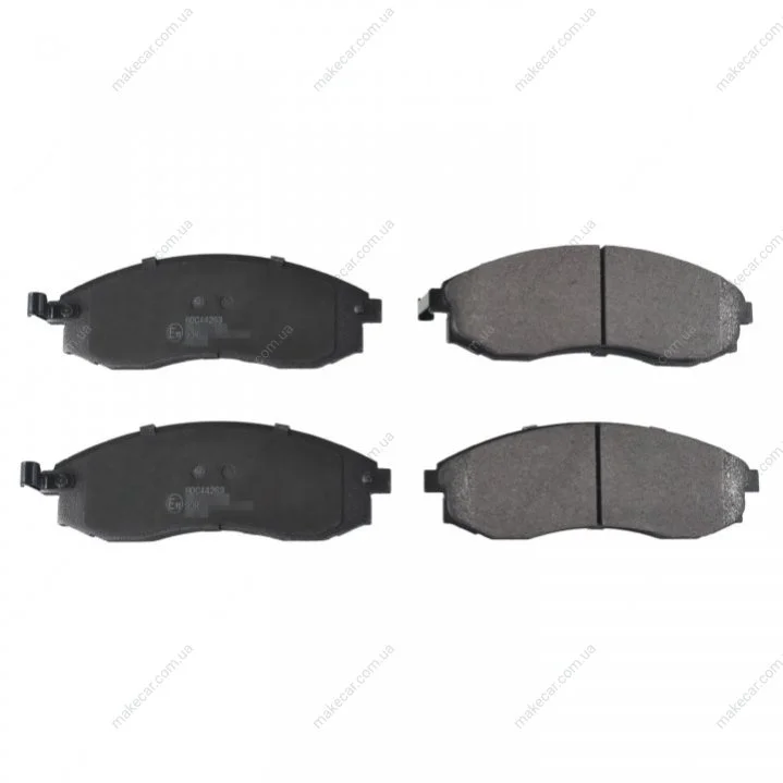 <strong>MITSUBISHI Тормозные колодки передн. L200 96- BLUE PRINT ADC44263 (фото 1)</strong>