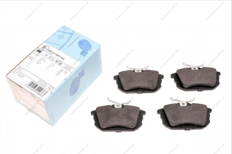 <strong>Колодки гальмівні дискові BLUE PRINT ADC44266 (фото 1)</strong>