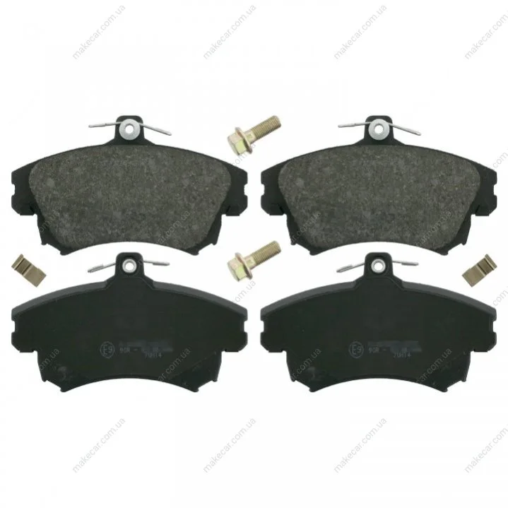 <strong>Комплект гальмівних колодок з 4 шт. дисків BLUE PRINT ADC44267 (фото 1)</strong>