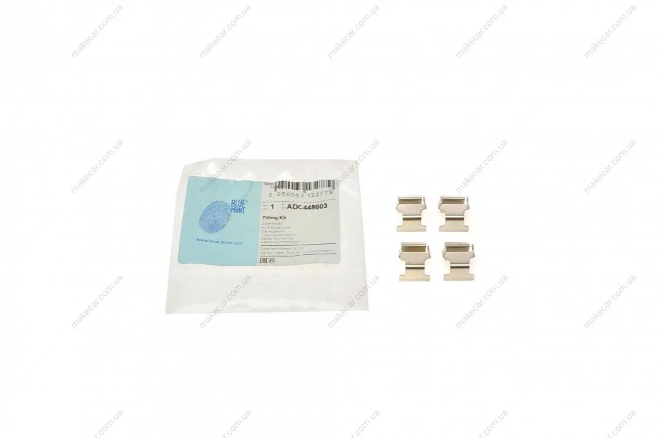 <strong>К-т встановлення колодок гальмівних (Blue Print) BLUE PRINT ADC448603 (фото 1)</strong>