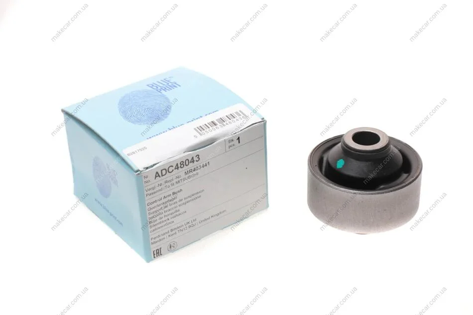 <strong>Сайлентблок переднього важеля задній BLUE PRINT ADC48043 (фото 1)</strong>