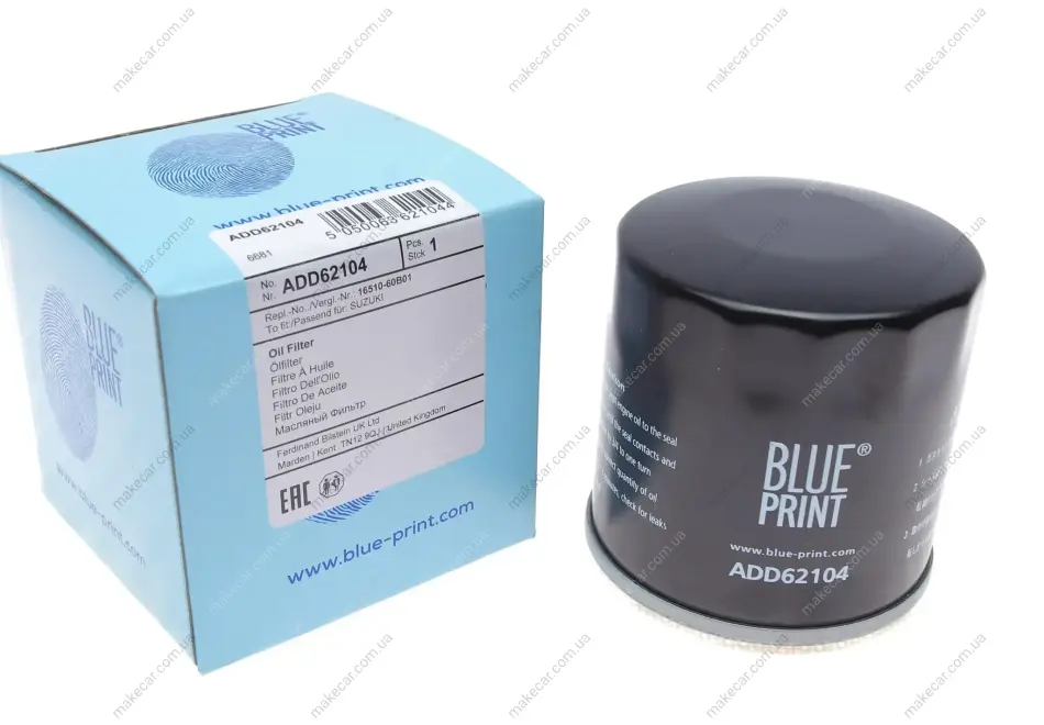 <strong>Фільтр мастильний BLUE PRINT ADD62104 (фото 1)</strong>