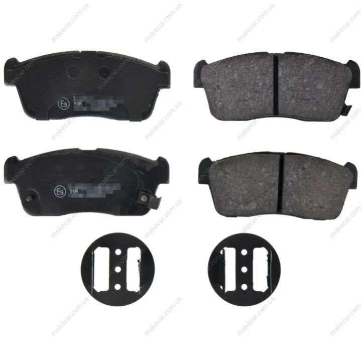 <strong>Комплект гальмівних колодок з 4 шт. дисків BLUE PRINT ADD64233 (фото 1)</strong>