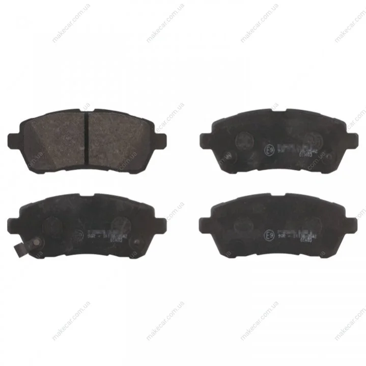 <strong>Комплект гальмівних колодок з 4 шт. дисків BLUE PRINT ADD64234 (фото 1)</strong>