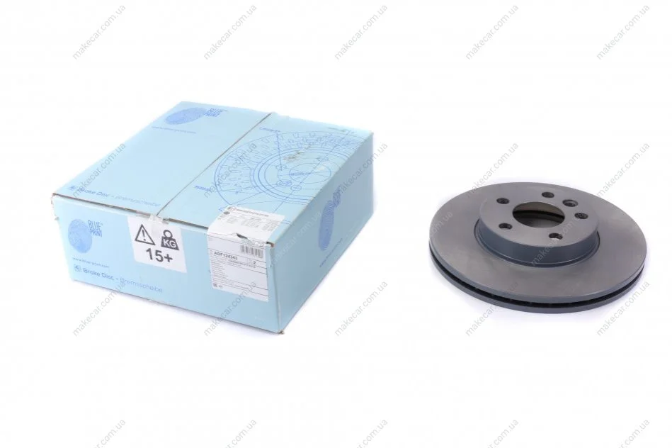 <strong>Диск гальмівний(к-т) BLUE PRINT ADF124343 (фото 1)</strong>