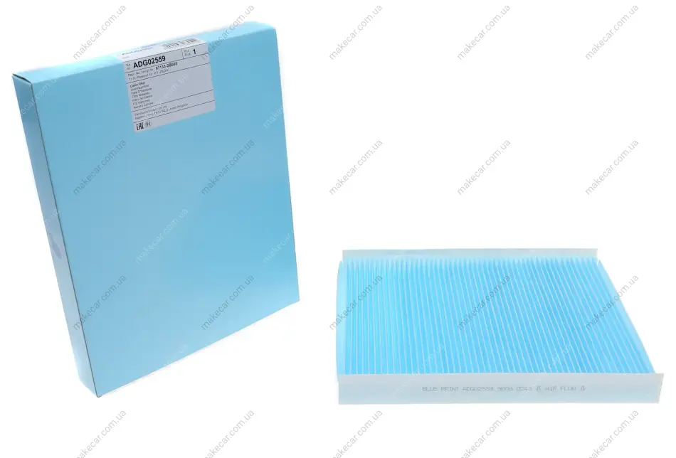 <strong>Повітряний фільтр салона BLUE PRINT ADG02559 (фото 1)</strong>