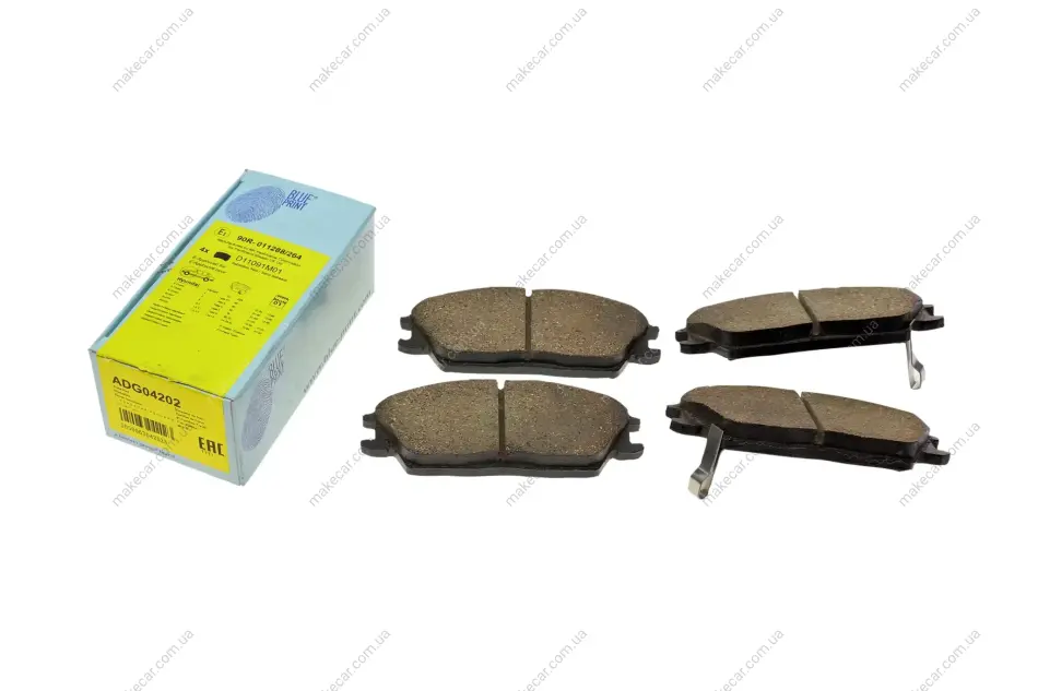 <strong>Колодки гальмівні дискові BLUE PRINT ADG04202 (фото 1)</strong>