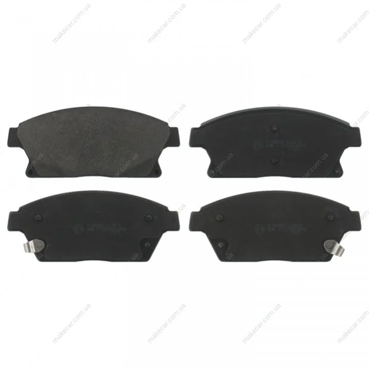 <strong>Комплект гальмівних колодок з 4 шт. дисків BLUE PRINT ADG042122 (фото 1)</strong>