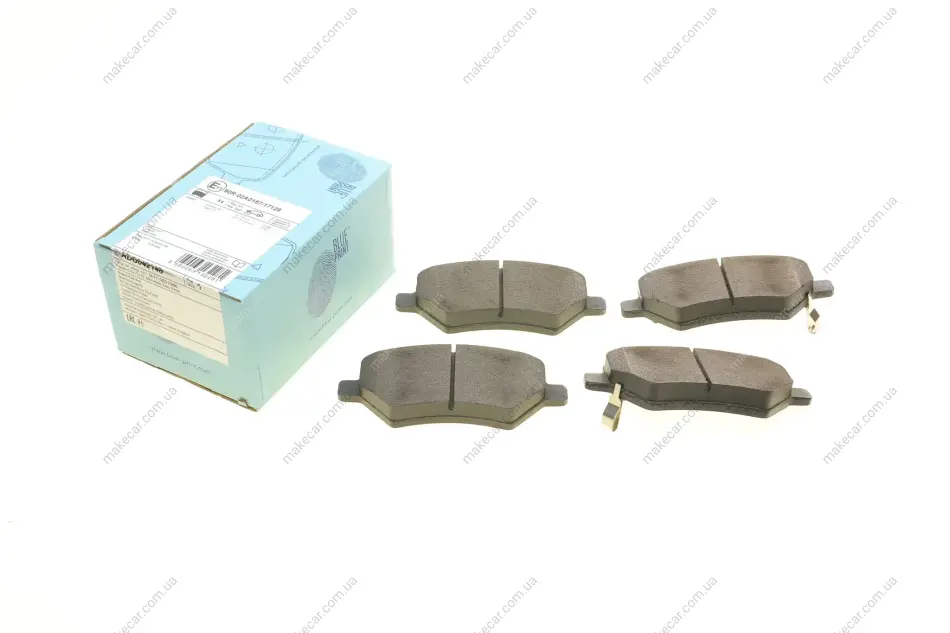 <strong>Колодки гальмівні дискові BLUE PRINT ADG042148 (фото 1)</strong>