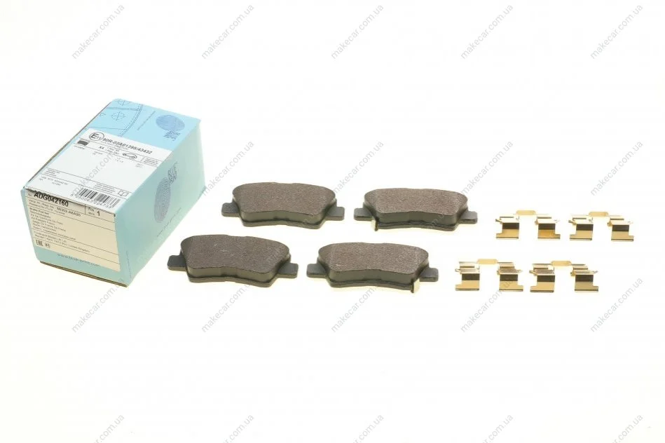 <strong>Гальмівні колодки дискові BLUE PRINT ADG042160 (фото 1)</strong>