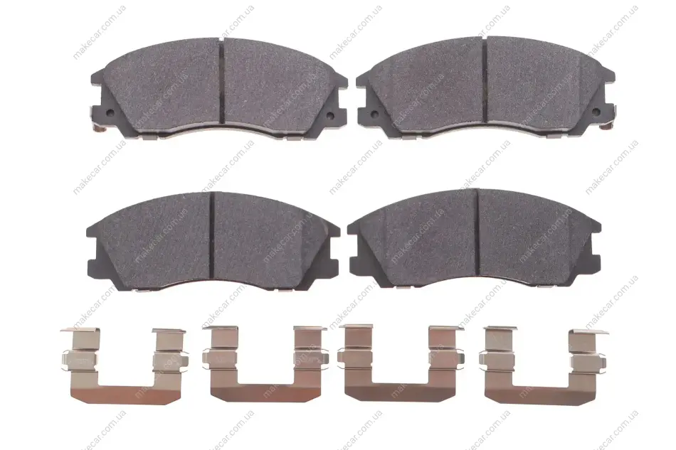 <strong>Комплект гальмівних колодок з 4 шт. дисків BLUE PRINT ADG04255 (фото 1)</strong>
