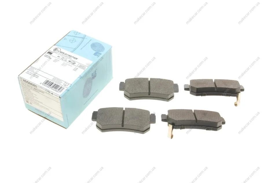 <strong>Комплект гальмівних колодок з 4 шт. дисків BLUE PRINT ADG04262 (фото 1)</strong>