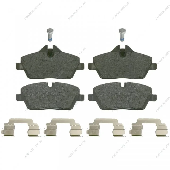 <strong>BMW Тормозные колодки дисковые 1 E87 04- BLUE PRINT ADG04297 (фото 1)</strong>