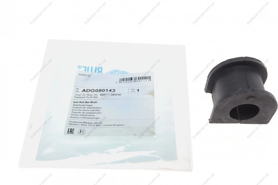 <strong>Подушка стабілізатора гумова BLUE PRINT ADG080143 (фото 1)</strong>