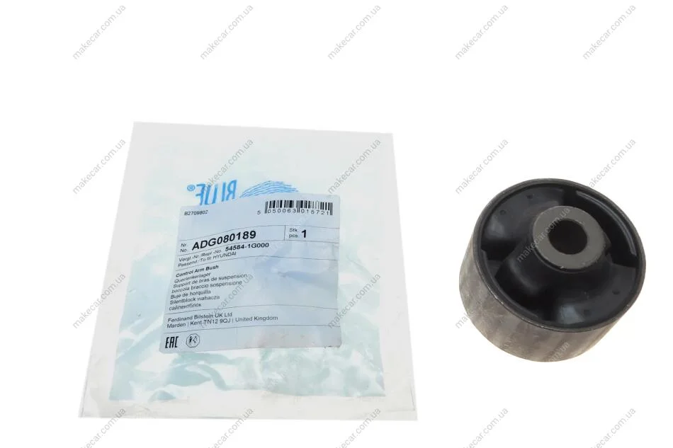 <strong>Сайлентблок важіля BLUE PRINT ADG080189 (фото 1)</strong>