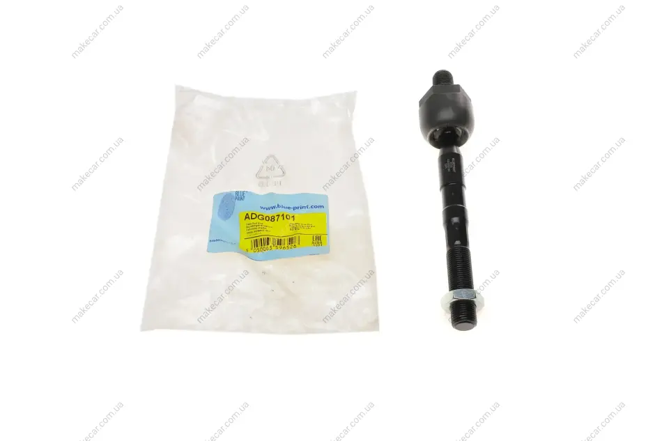 <strong>Тяга рульова з гайкою BLUE PRINT ADG087101 (фото 1)</strong>